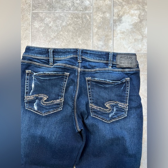 Women’s Silver jeans distressed Sam 30/29 - Picture 4 of 9